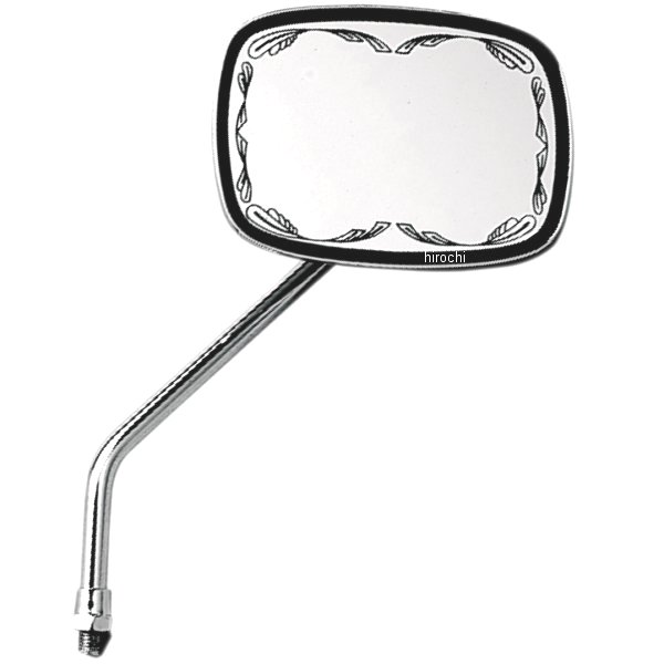 ミラー スクロール 鋳造 クローム 10mm(1個売り)