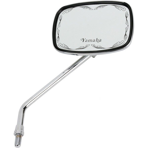 ミラー スクロール 鋳造 ヤマハ用 クローム 10mm(右)
