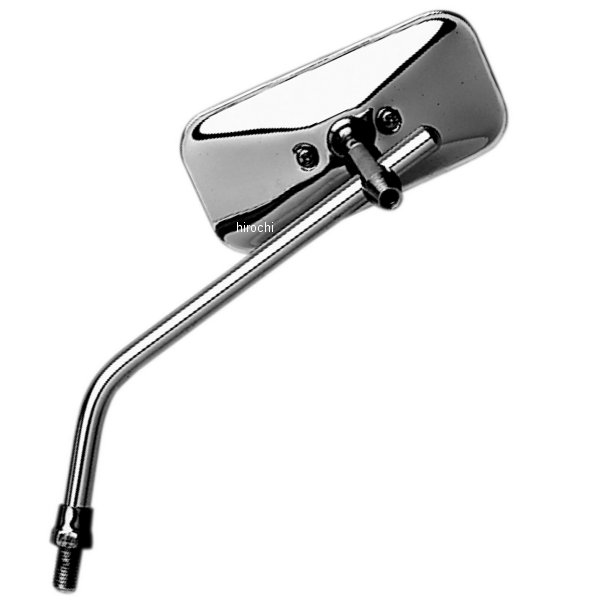 ミラー チョッパー 長方形 クローム10mm(左)