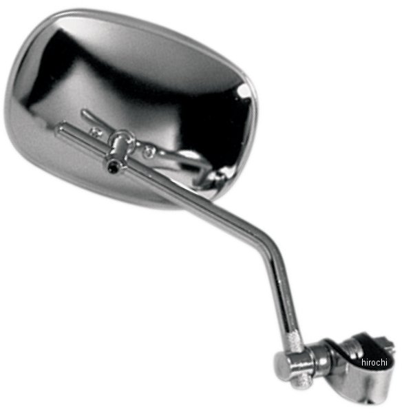 ミラー クランプオン 10mm クローム プレーン(1個売り)
