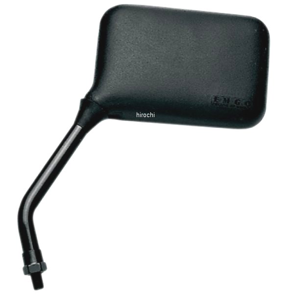 ミラー トゥルービジョン ショートステム 黒(左)