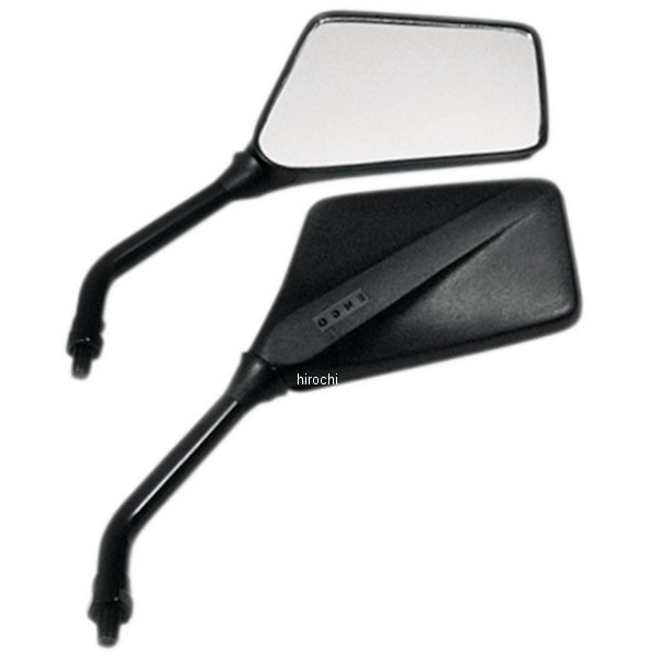 ミラー トリムライン 5インチステム 左右共通 黒 10mm(1個売り)