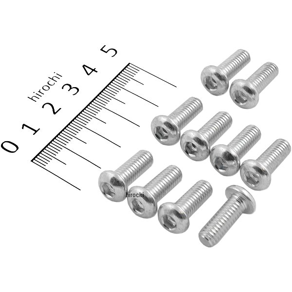 ボタンヘッド アレンボルト M6 x 16 (10個入り)