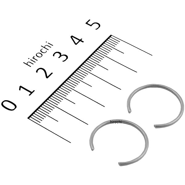 ピストンサークリップ 78年-09年 ホンダ、スズキ、カワサキ 16mm (2個入り)