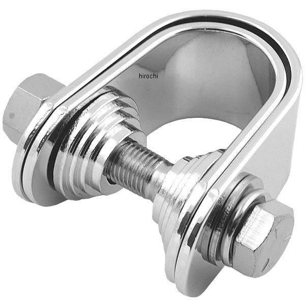 メーター用クランプ 1インチ-1.25インチバー クローム