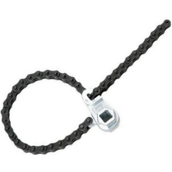 チェーン型オイルフィルタレンチ