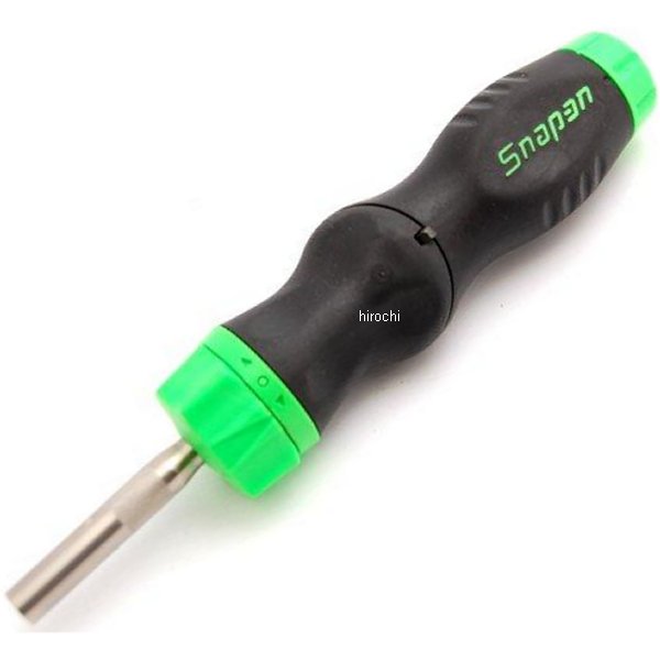 ラチェット ドライバー 5ポジション 全長 8-1/2インチ 緑