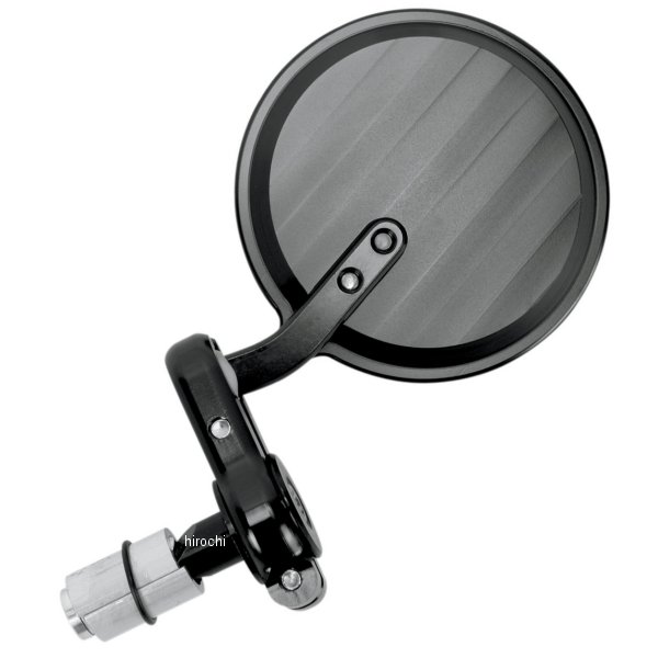 ミラー バーエンドマウント ジョルジオ 1.14インチ 黒(1個売り)