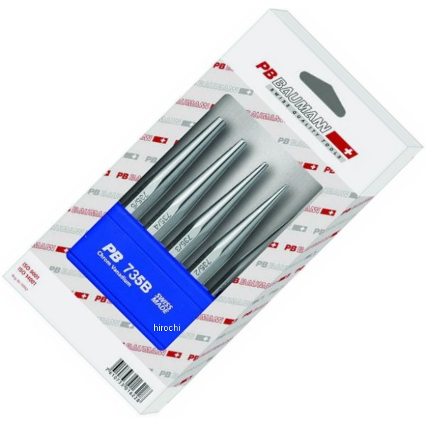 スイスツールズ  Swiss Tools テーパーピンポンチセット ホルダー付