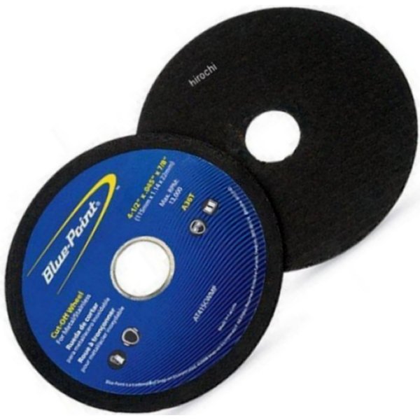 ブルーポイント カットオフ ホイール 4-1/2インチ ×1/16インチ