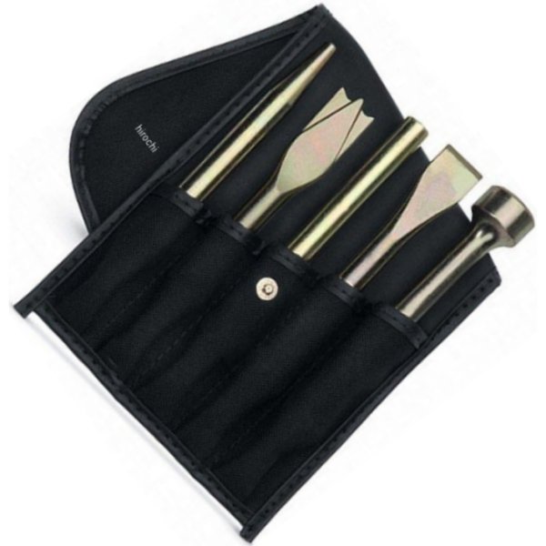 エアーハマー ビットセット 5本入り 丸型ハンマー付き