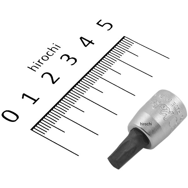 1/4インチsq トルクスビットソケット 全長28mm T30
