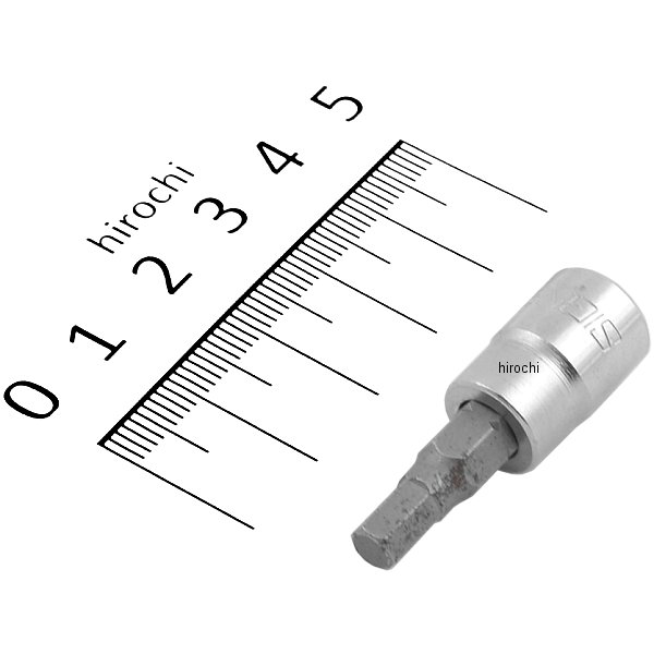 1/4DR 3/16インチ ヘックスビットソケット