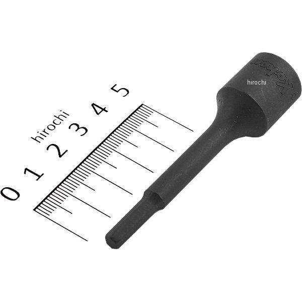 3/8インチsq ヘックスビットソケット 全長75mm 3/16インチ