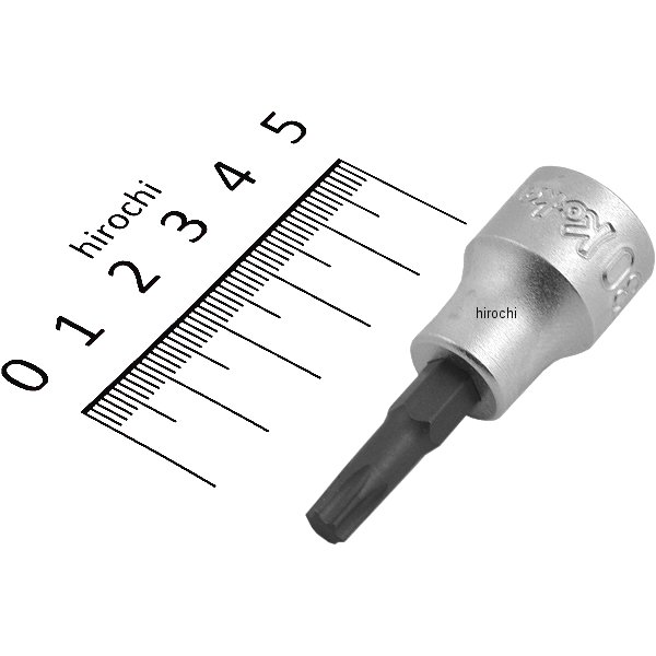 3/8インチsq トルクスビットソケット 全長50mm T30
