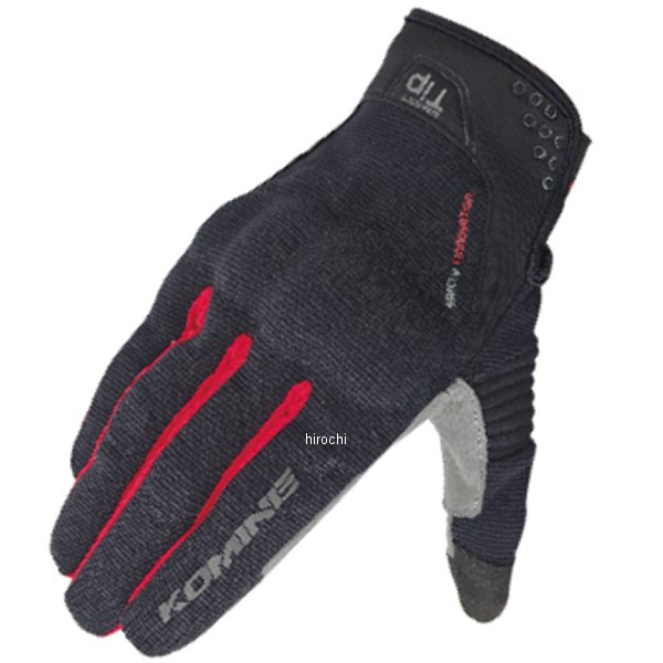 春夏モデル プロテクトメッシュグローブ ブレイブ 黒/赤 XLサイズ