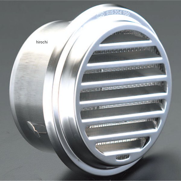 195-210mm 丸型ガラリ ステンレス製