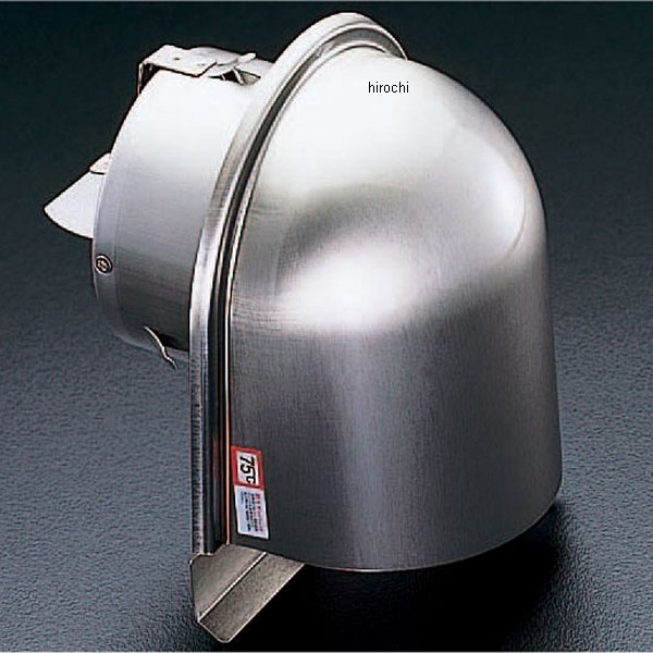 98-111mm U型ガラリ 防火ダンパー・フード付/SUS