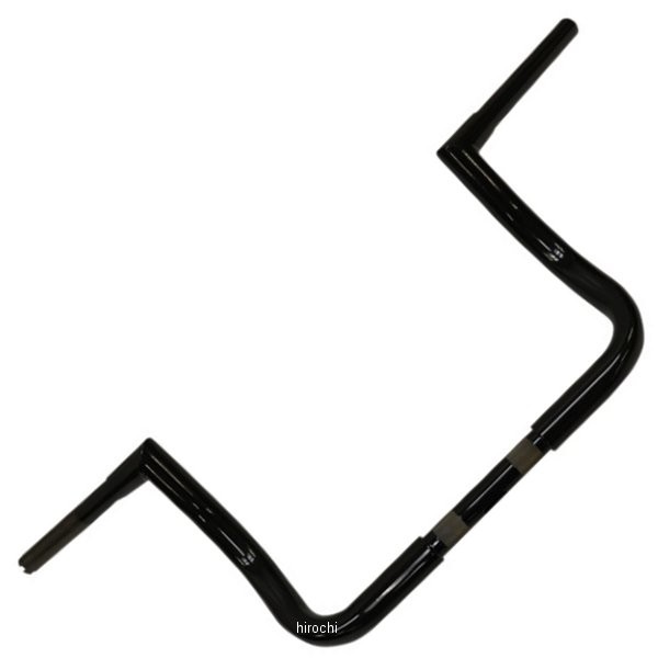 1.25インチ ハンドルバー Batwing 10インチ 14年以降 FLH 黒(つや有り)