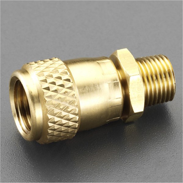 F1/4"xNPT1/8" アクセスバルブ