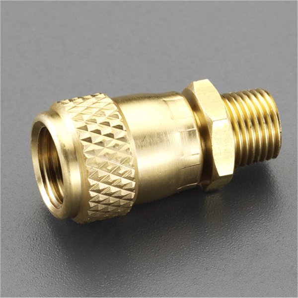 F1/4"x R1/8" アクセスバルブ