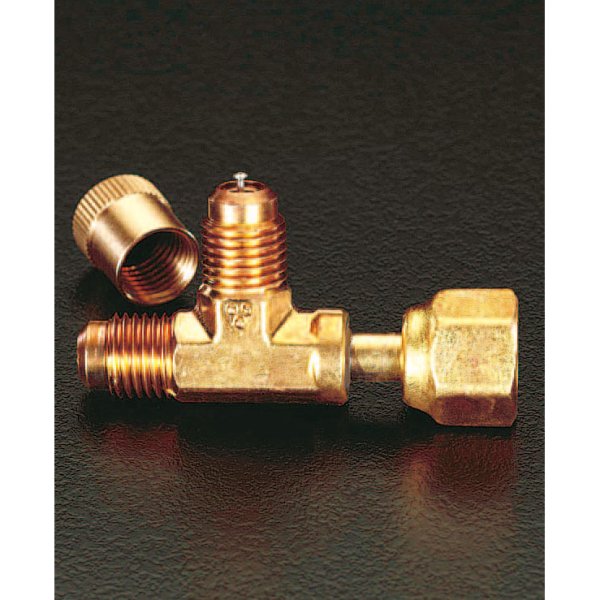 F1/4"xF1/4"xF1/4" T型アクセスバルブ