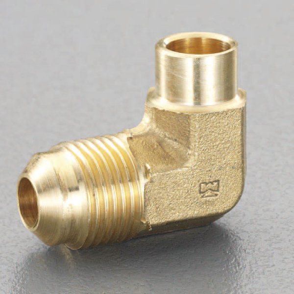 F1/2"x1/2" エルボユニオン(ロウ付型)