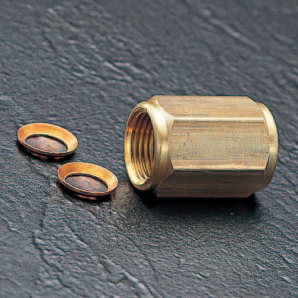 F1/4"xF1/4" インターナルフレアーユニオン