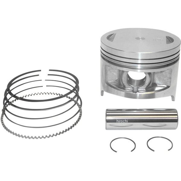 ピストンキット 0.5mm オーバーサイズ 95年-04年 カワサキ KEF300B Lakota Sport