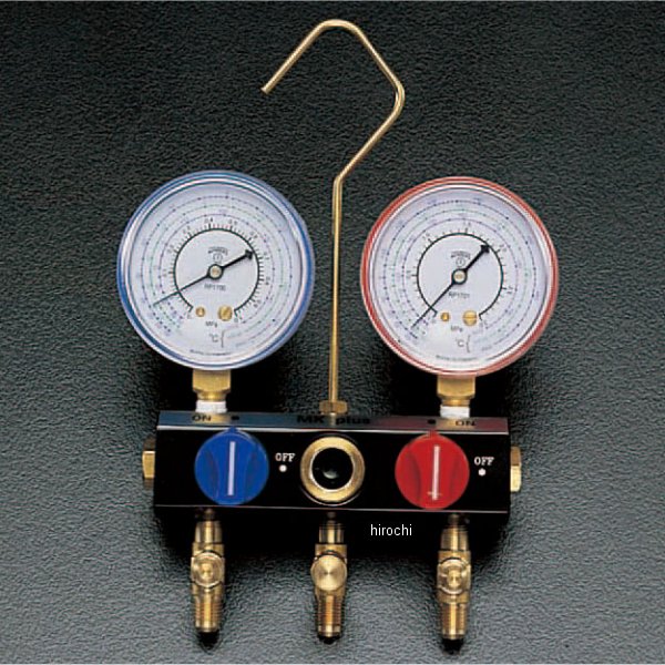 R12 R22 ボールバルブ式ゲージマニホールド