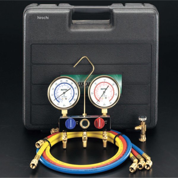 R12 R22 ボールバルブ式ゲージマニホールドキット