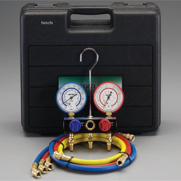 R12 R22 ボールバルブ式ゲージマニホールドキット