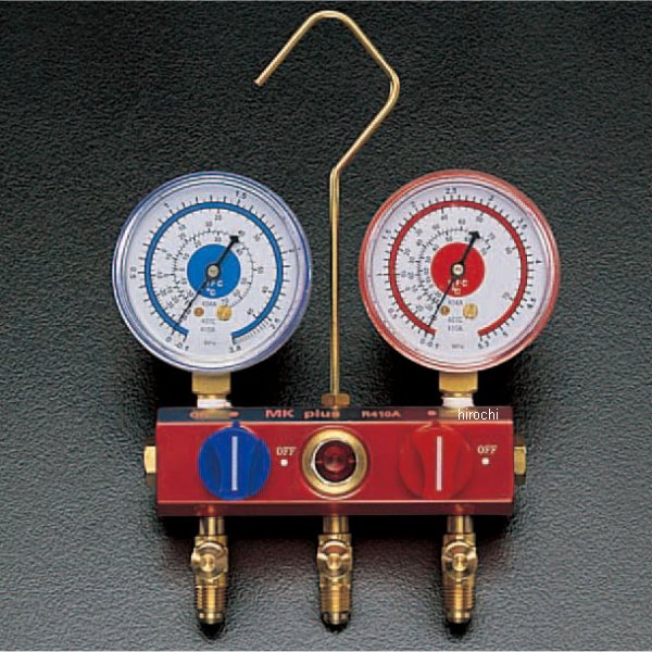 R410A ボールバルブ式ゲージマニホールド