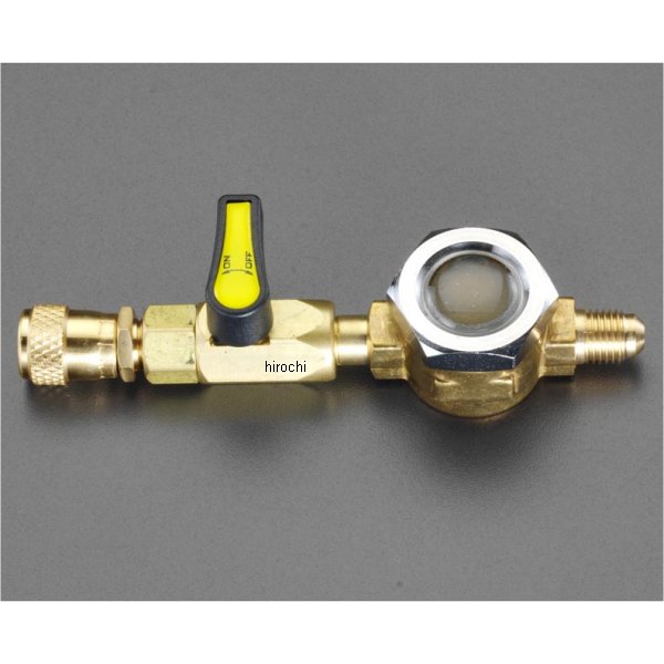 F1/4"xF1/4" バルブ付サイトグラス