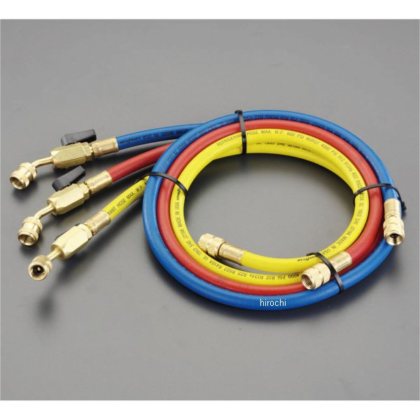 R12 R22 R502 ボールバルブ付チャージングホースセット