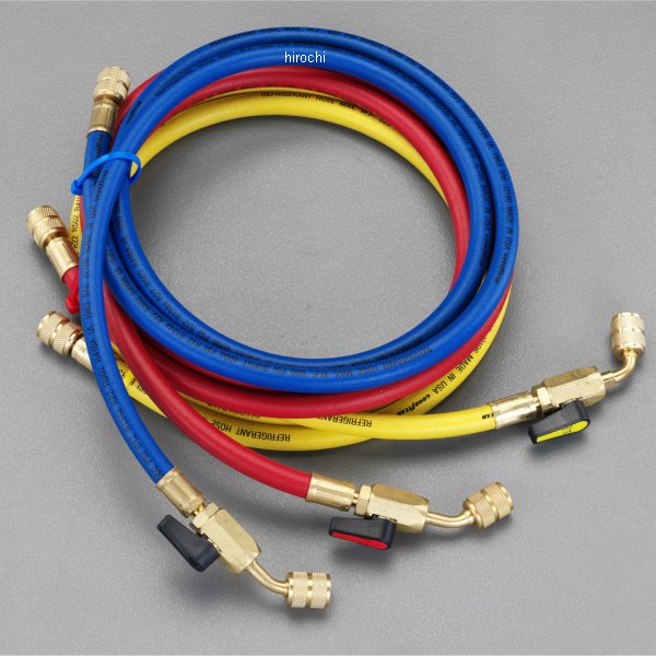R12 R22 R502 ボールバルブ付チャージングホースセット