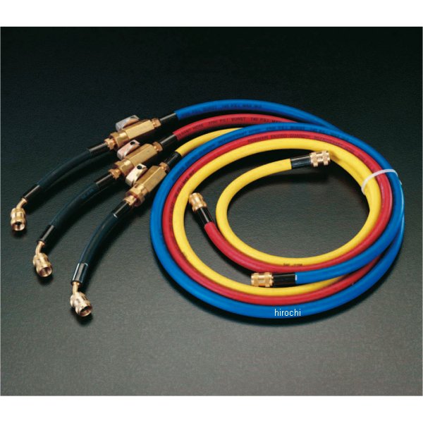 R404A R407C ボールバルブ付チャージングホースセット