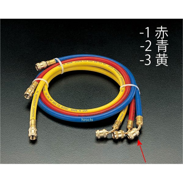 R12 R22 R502 150cm チャージングホース(青)