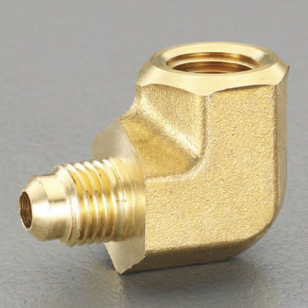 NPT1/4"xF1/4" フレアーエルボ