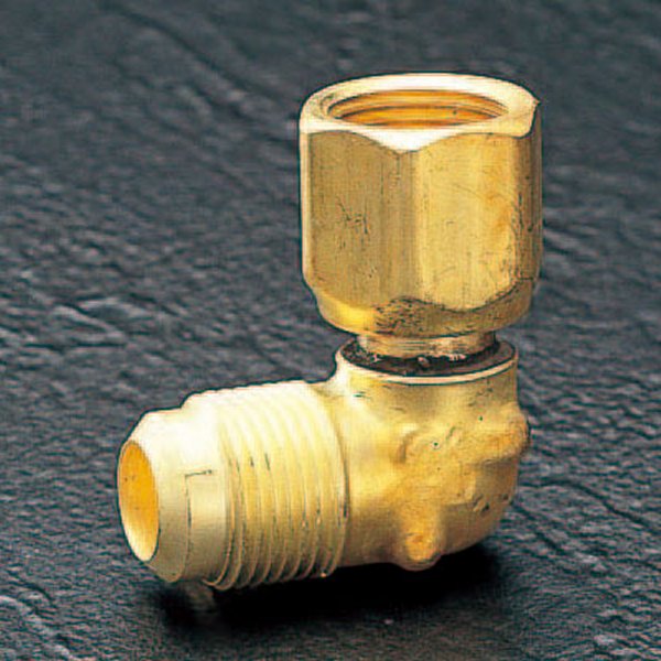 F1/4" スイベルフレアーエルボ