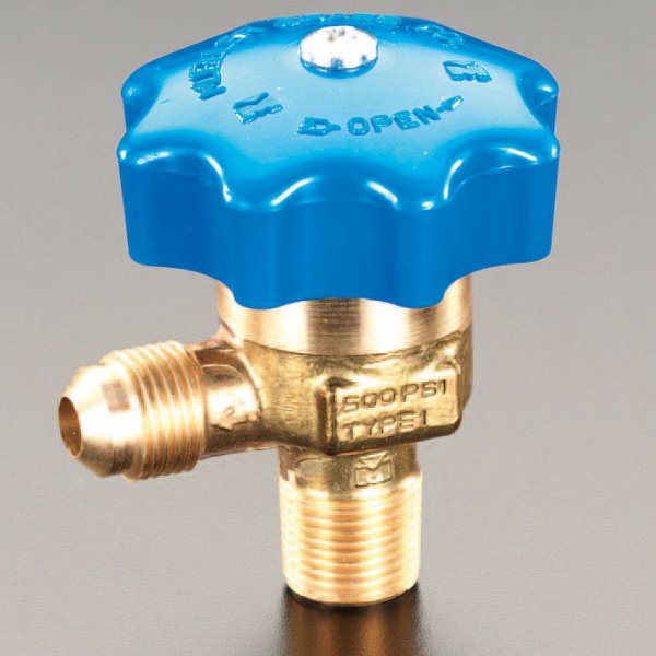 NPT1/4"xF3/8" パックレスバルブ