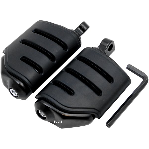 フットペグ トライデント ISO 黒 デュアリー