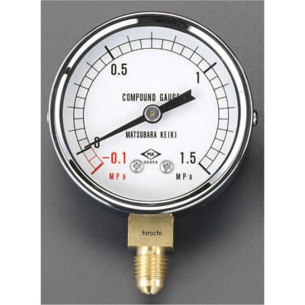  -0.1- 3 MPa フレアータイプ連成計