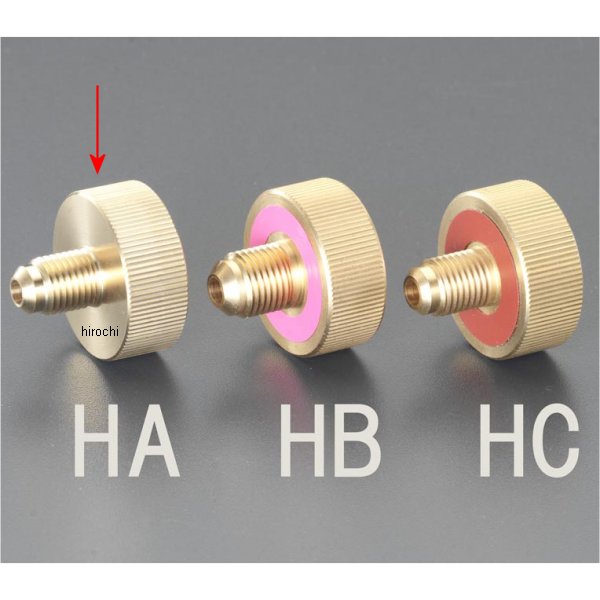 R12 R22 R502 F1/4" 手締チャージグチ