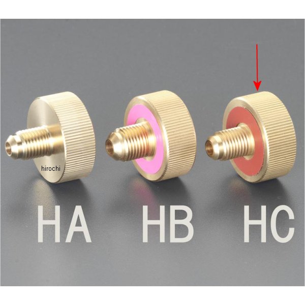 R407C F1/4" 手締チャージグチ