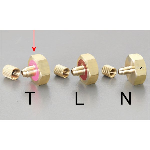 R410A F5/16" チャージグチ