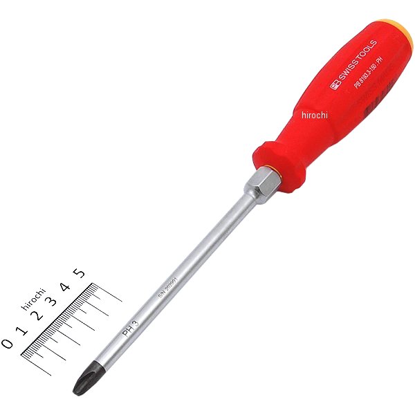 スイスツールズ  Swiss Tools スイスグリップ 根元6角付プラスドライバー