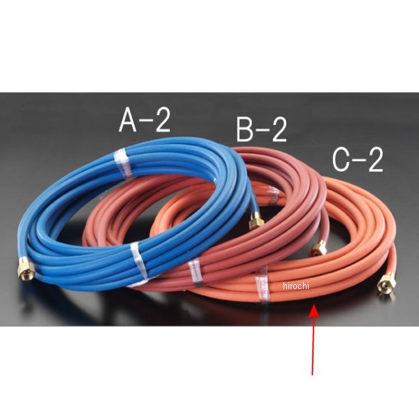 4.5mmx10m 溶接用ホース(プロパン用/オレンジ)