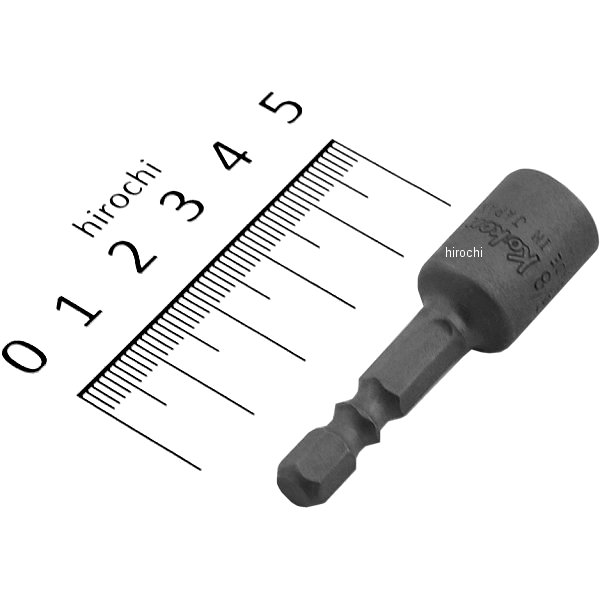 1/4インチ H ナットセッターマグネット付(W溝) 全長50mm 3/8インチ