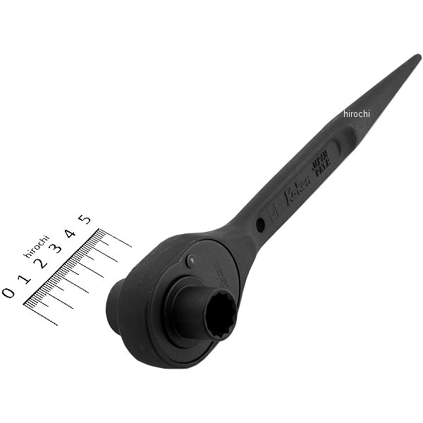 両口シノ付ショートラチェット 14mmx17mm